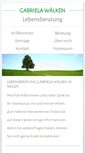 Mobile Screenshot of lebensberatung-waelken.de